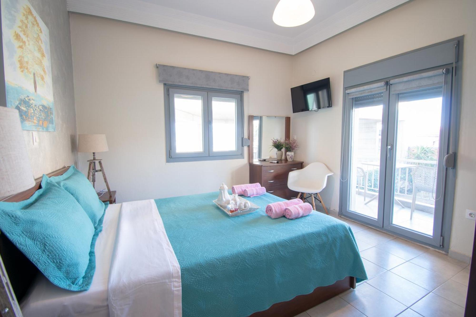 Magdalena Seaside Apartments Nea Roda Habitación foto