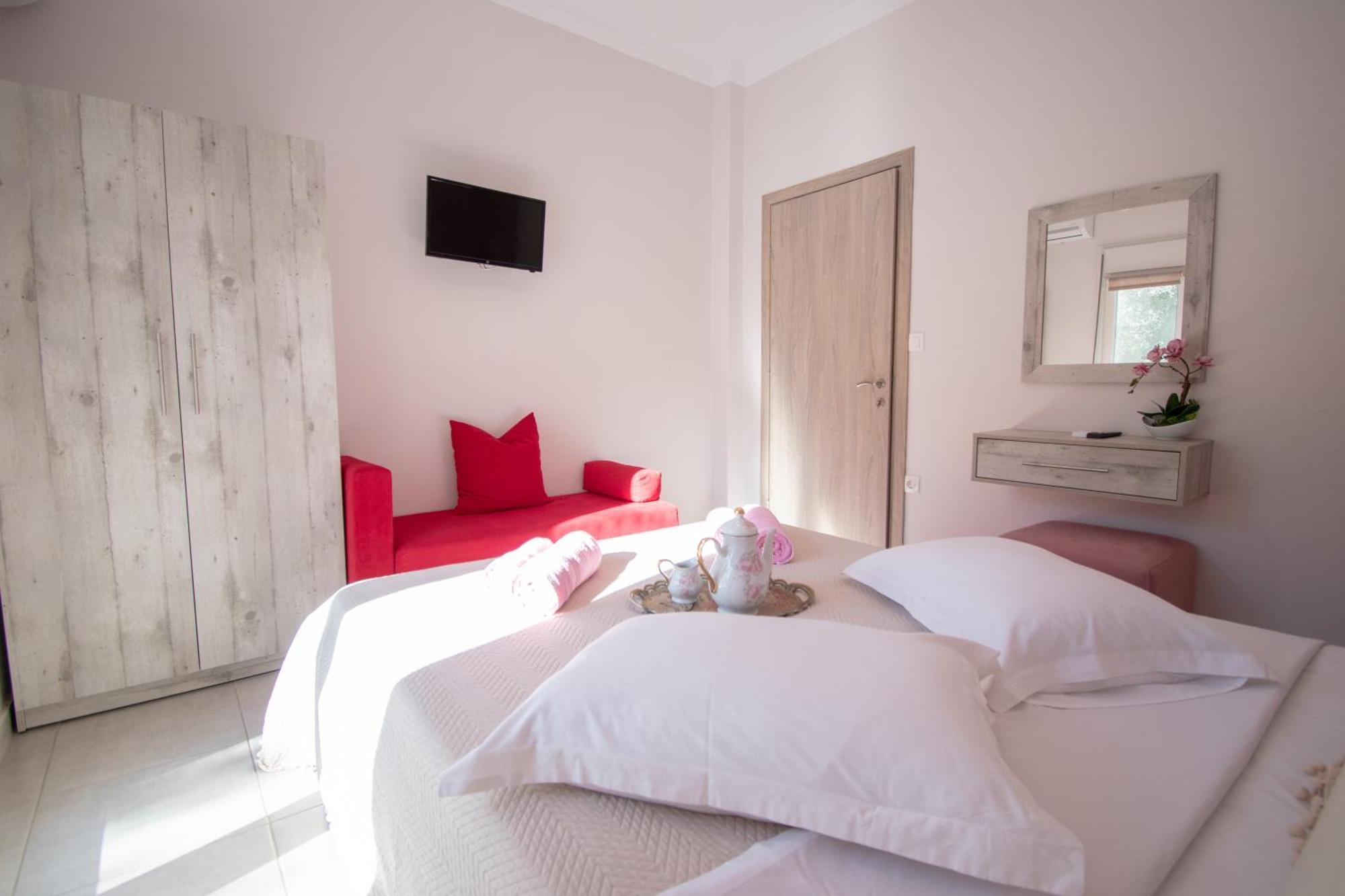 Magdalena Seaside Apartments Nea Roda Habitación foto